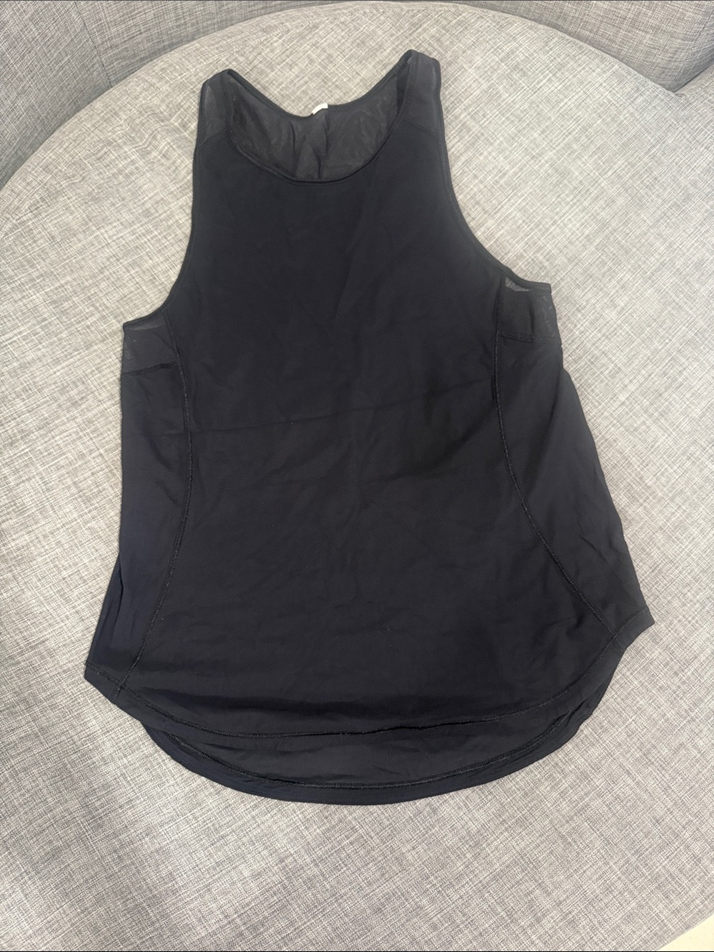 lululemon athletica Black Racerback Tank Top